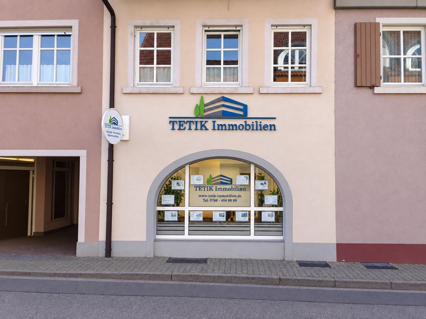 Erstes Büro von TETIK Immobilien in der Lange Straße 57 in Waldkirch