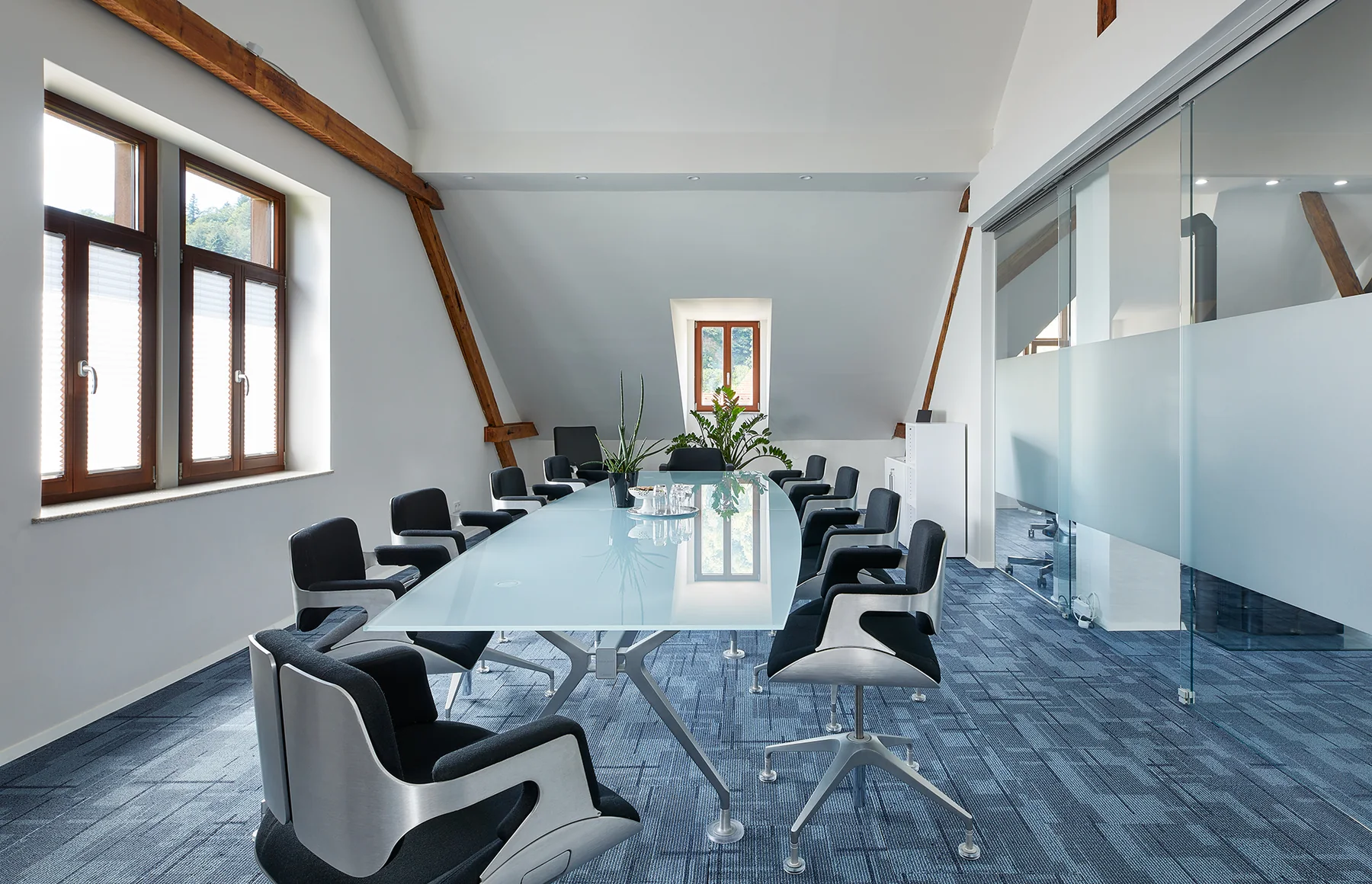 Besprechungsraum in der Villa Eglau