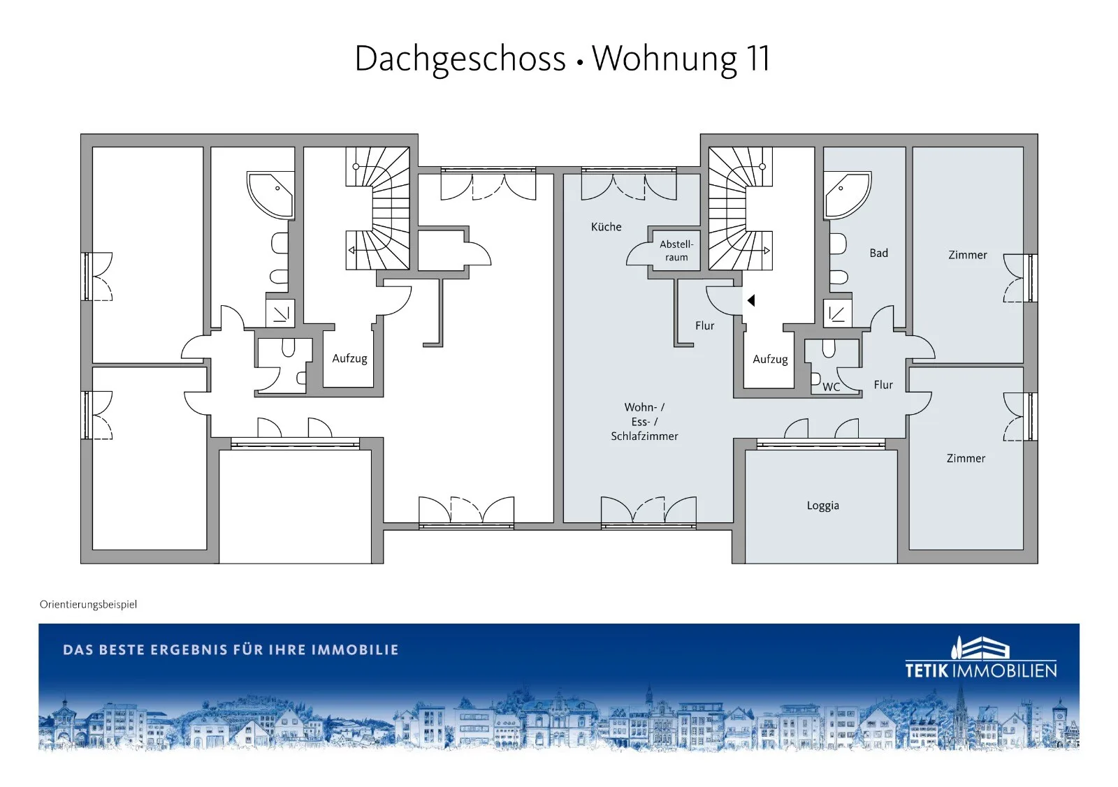 Penthouse in Denzlingen
