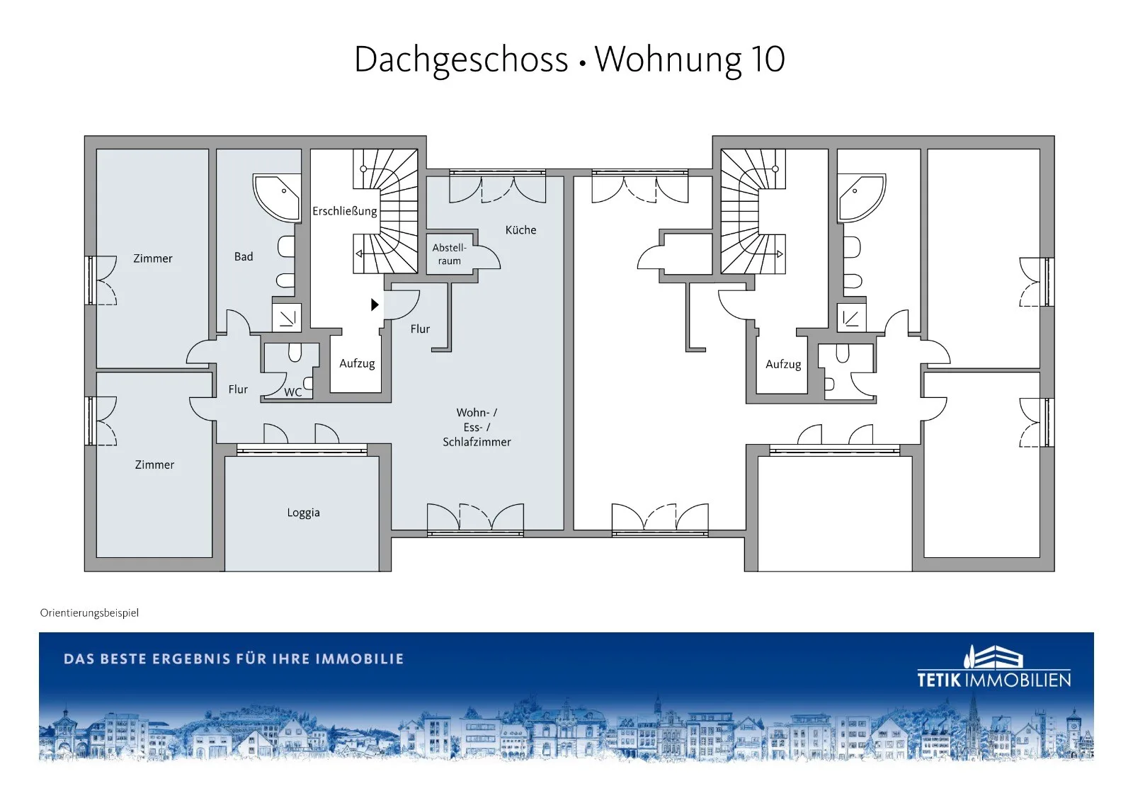 Penthouse in Denzlingen