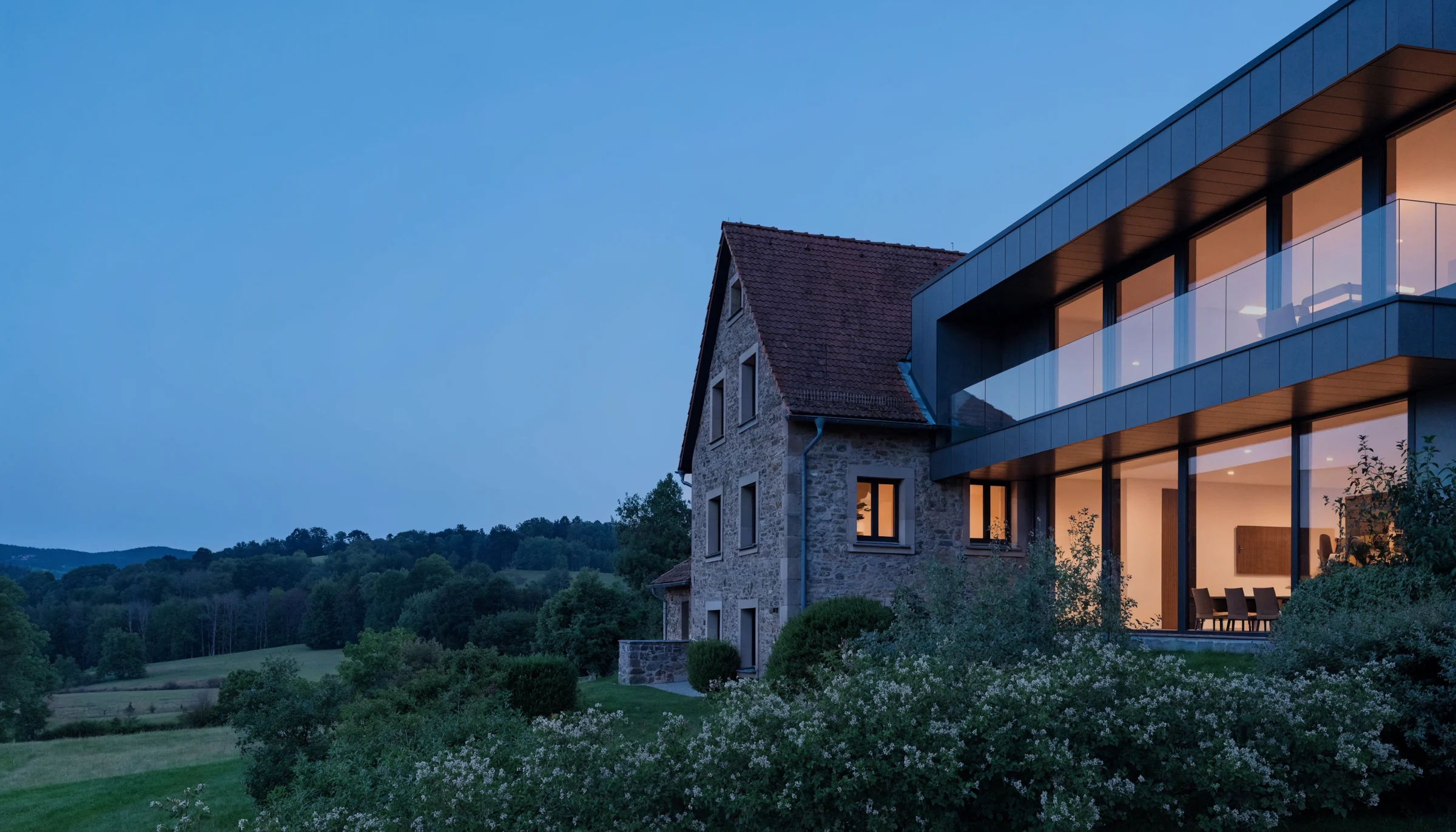 Wohnhaus mit moderner Erweiterung als Beispiel unterschiedlicher Käuferpotenziale