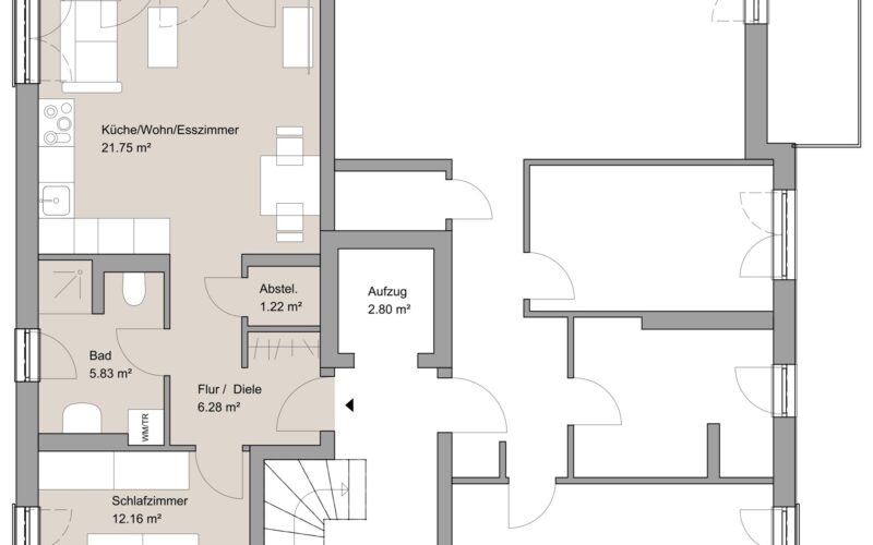 Obergeschoss - LINKS