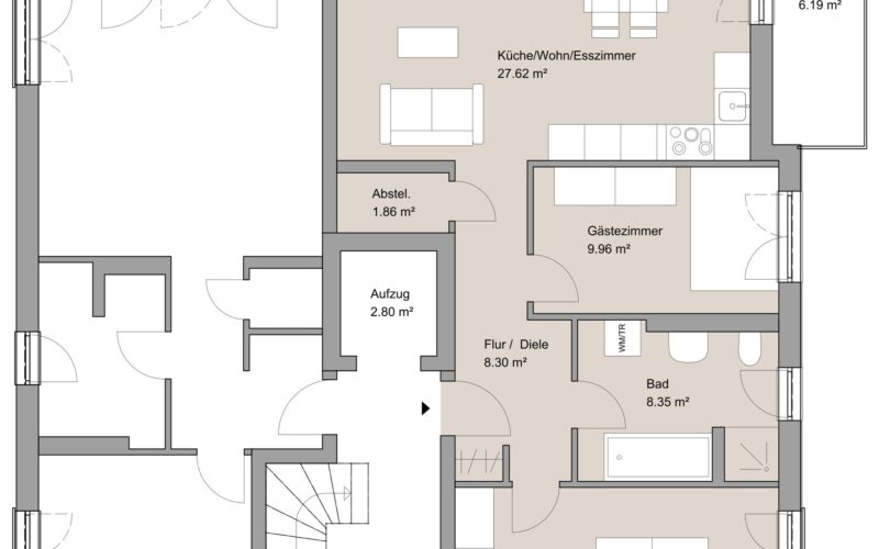 Obergeschoss - RECHTS