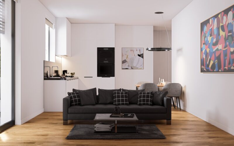 LIVING KITCHEN_8K
